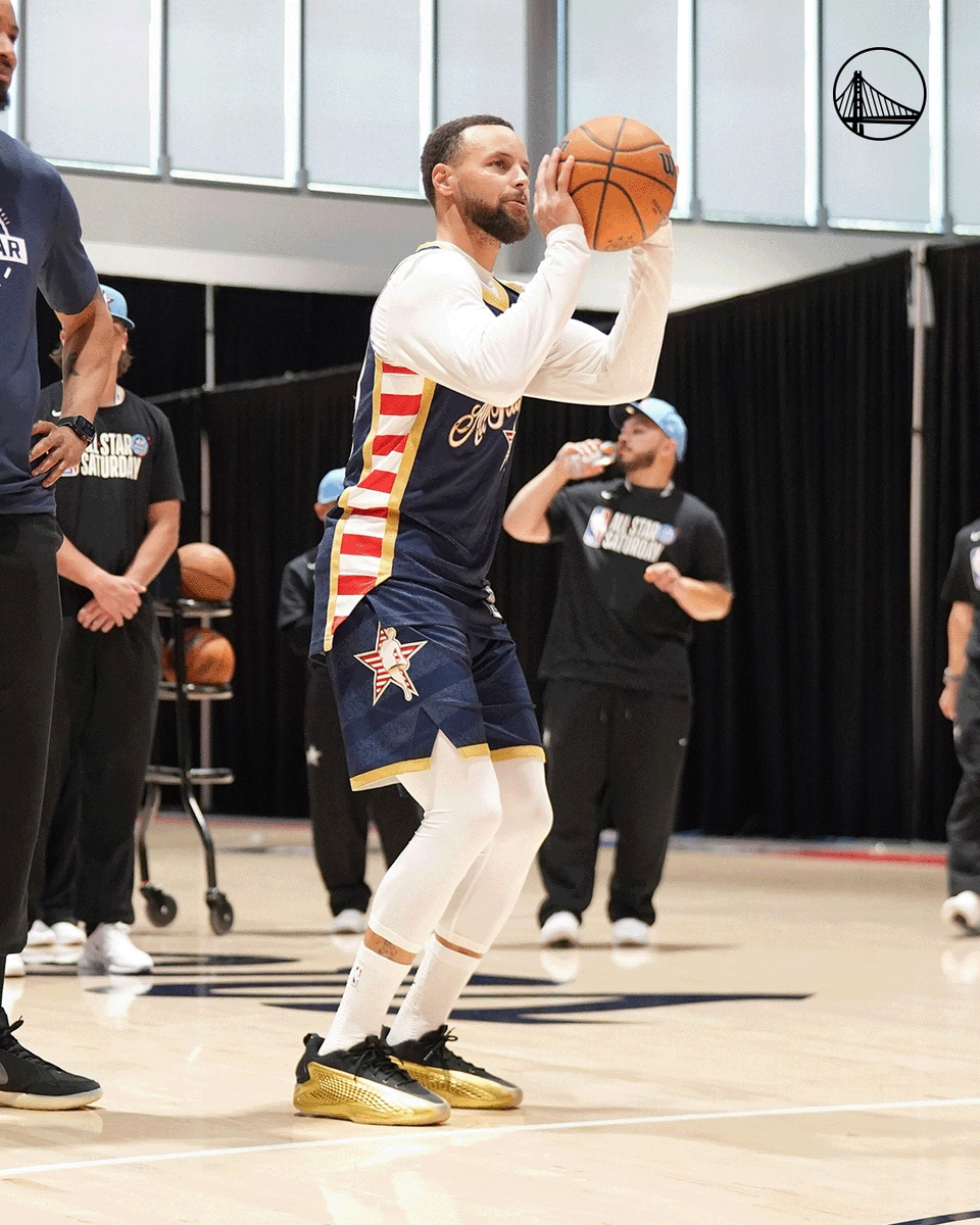 Views from NBA All-Star practice 📸