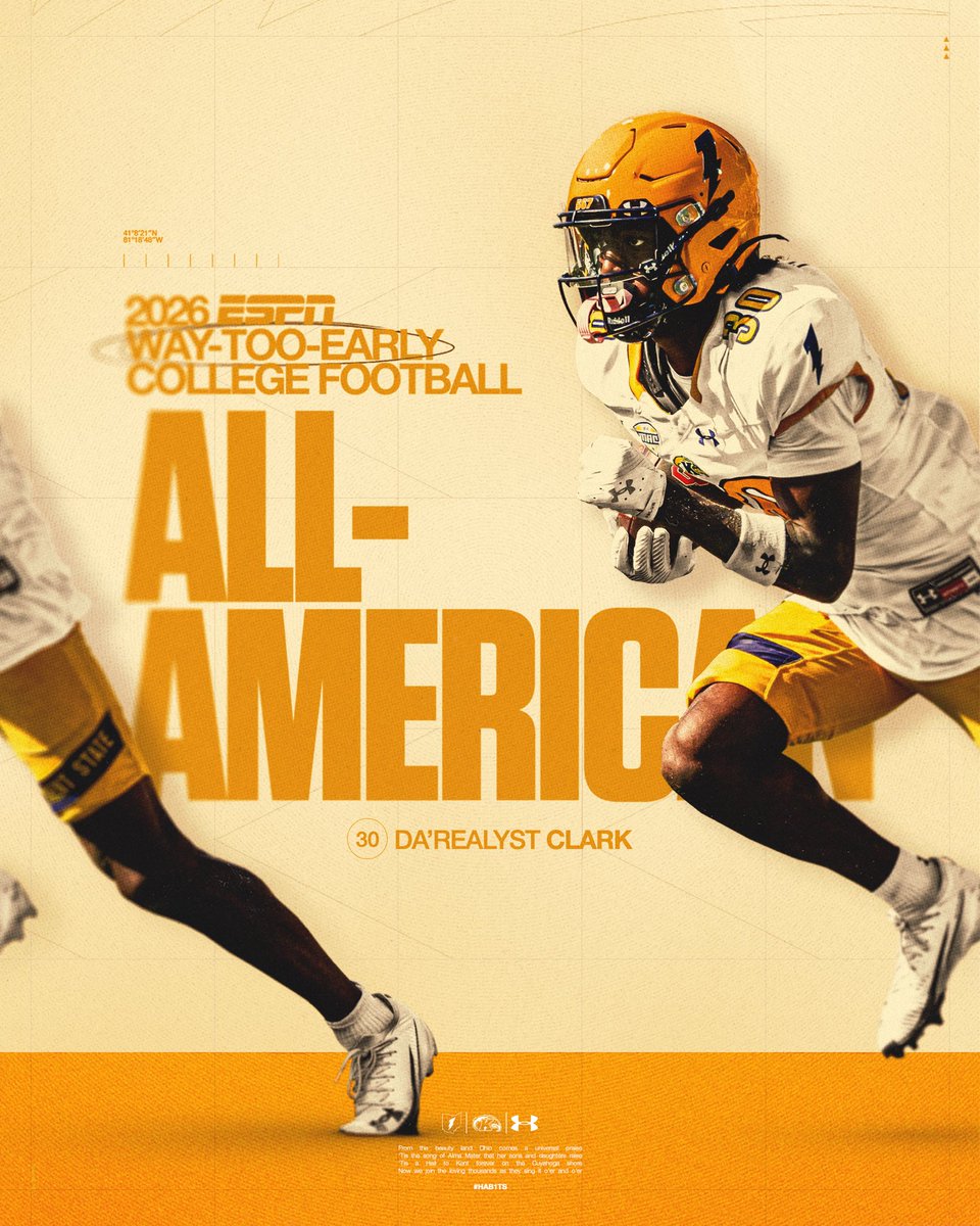 Kent State Football tweet media