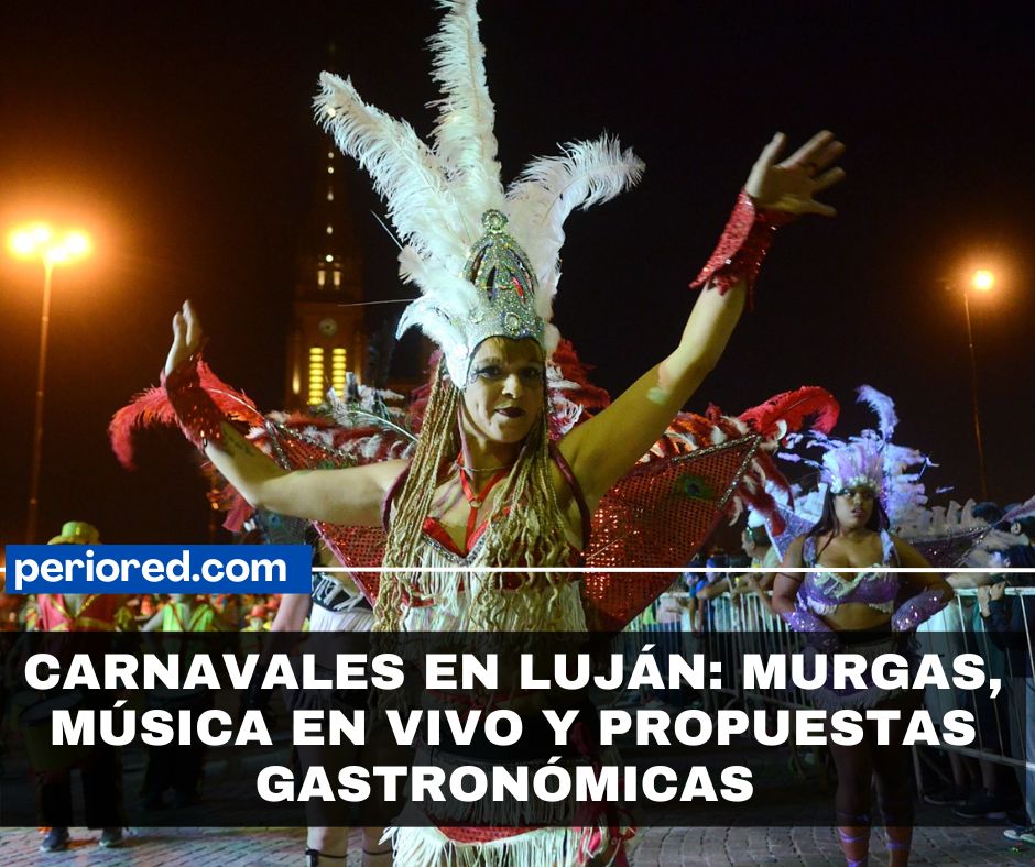 A partir del sábado 14 hasta el martes 17 de febrero, Luján celebra el carnaval con una programación libre y gratuita que invita a compartir y disfrutar de las murgas de nuestra ciudad, música en vivo y una amplia propuesta gastronómica.

🥳
#carnavales 
periored.com
