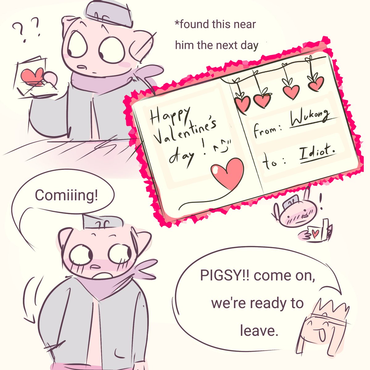 Forgot to post this for valentine's day🙂 yes this is ooc no i dont care #zhuhou #jttw