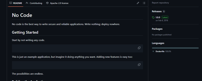 AshNoirX's tweet photo. HIM JUST GAVE ME A RUNNER IDEA

Perfect timing to run a Tekless coin on Pump with a good narrative. Send fees to the nocode github

No Code is the ultimate AI meme but didn’t get to where it deserves due to the coin being on Bags.

Relaunching on Pump makes a lot of sense, the best AI meme on the best launchpad for memes.

Time to take NoCode to where it deserves to be.

This AI season is literally mostly vapourware anyway, effectively the same thing as no code; except no code is just upfront about it.

This is the perfect Github fees coin, Kelsey is a well known software engineer and developer, previously being employed at Google as a full-time "Distinguished Engineer".
https://t.co/G4XLKXDaA5

https://t.co/x8SCHXtRZx