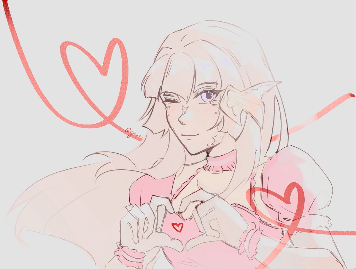 yuucdx's tweet photo. vday doodle
#ffxiv #ffxivart https://t.co/9mCfJgxljx