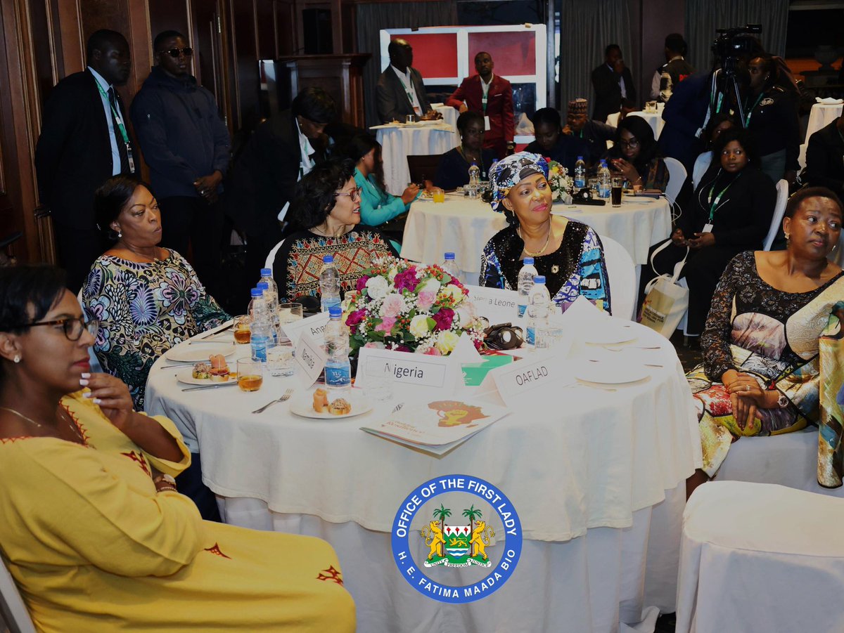 H. E. Fatima Maada Bio tweet media