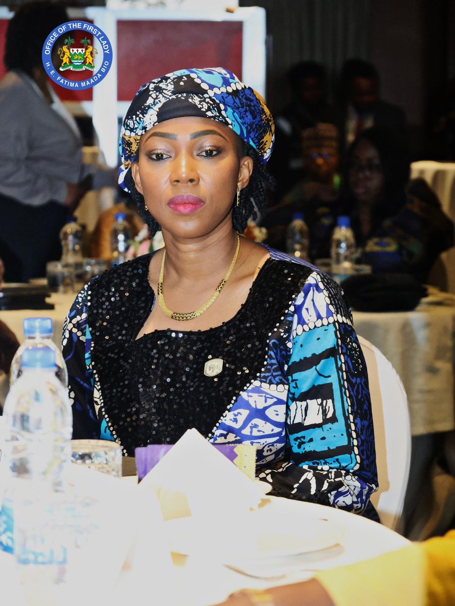 H. E. Fatima Maada Bio tweet media