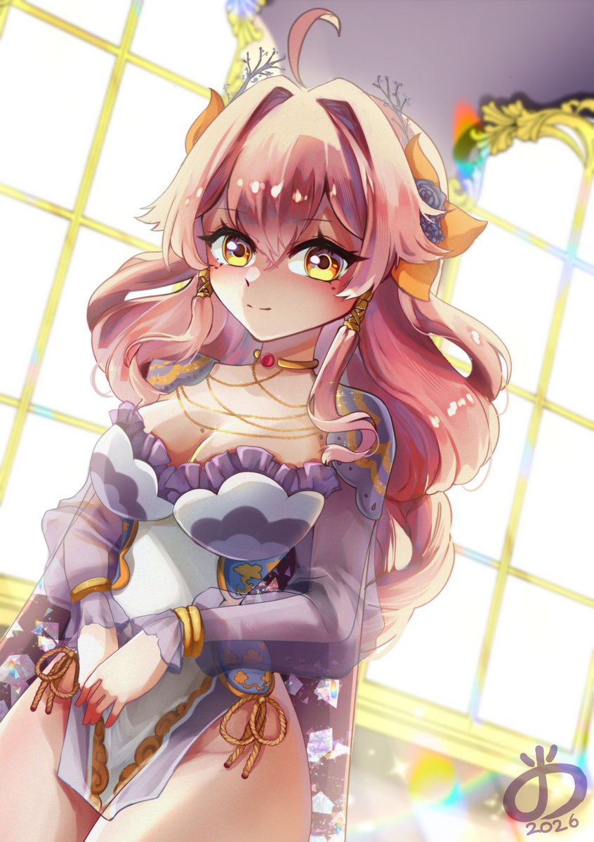 GET ISEKAI'D ! Just drew the cutest goddess <a href="/KirithiaVT/">Kirithia, Isekai Goddess VTuber ☁️✨️(Debut in May)</a> 
.