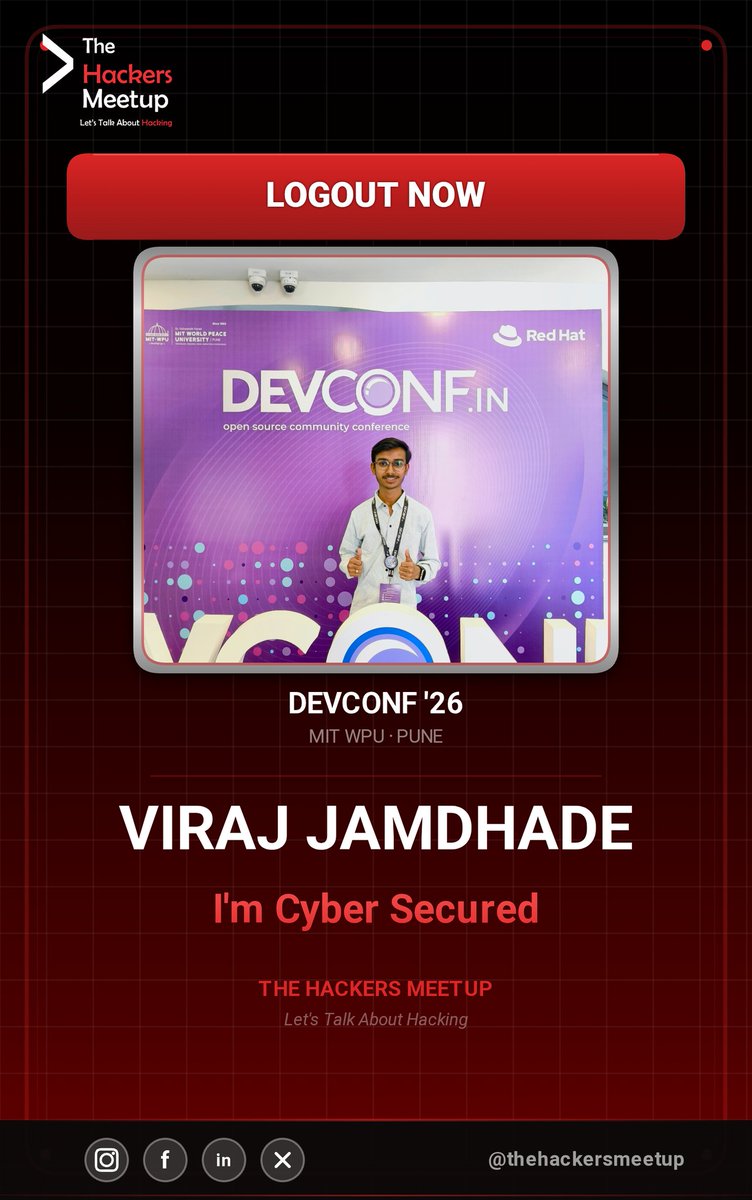 Viraj_2609's tweet photo. https://t.co/vm7BJ9awzT 2026 was a vibe.🐧💻
​Brain expanded by @astromedicomp on Native development &amp; AI.🧠
Caught the latest from @RedHat &amp; @fedora.🐧
Scored @Hackers_Meetups stickers.⚡️
 The Pune community showed up! 📈
Thank you @devconf_in
 #DevConf #Pune #Developers #redhat https://t.co/cjAR6NTR3o