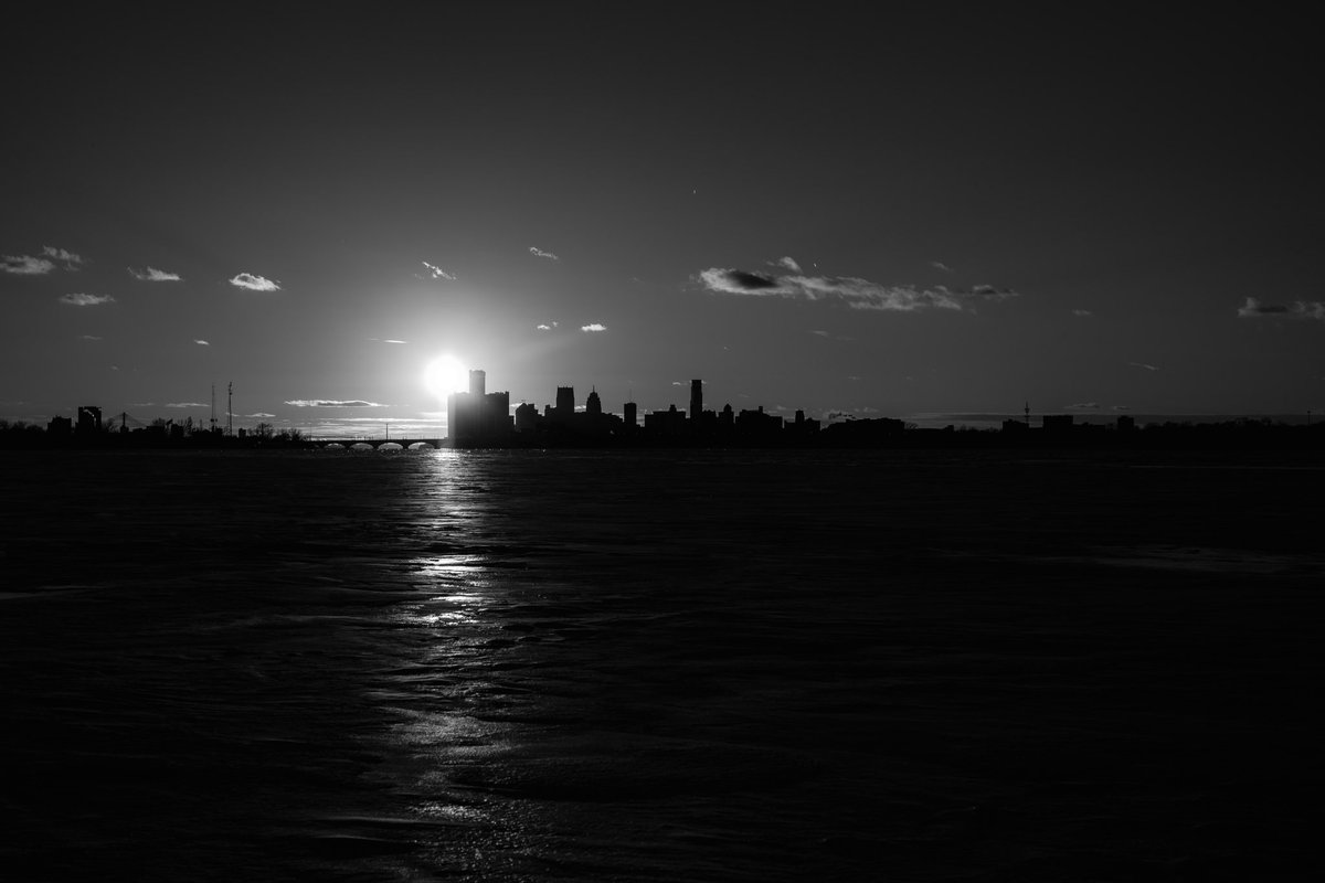 Stood on the Detroit River and took some photos.