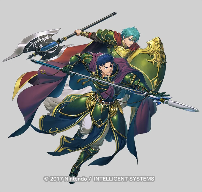 【お仕事】 『ファイアーエムブレムヒーローズ』にてヘクトル&エフラムを担当しました よろしくお願いします! #FEヒーローズ #FEHeroes