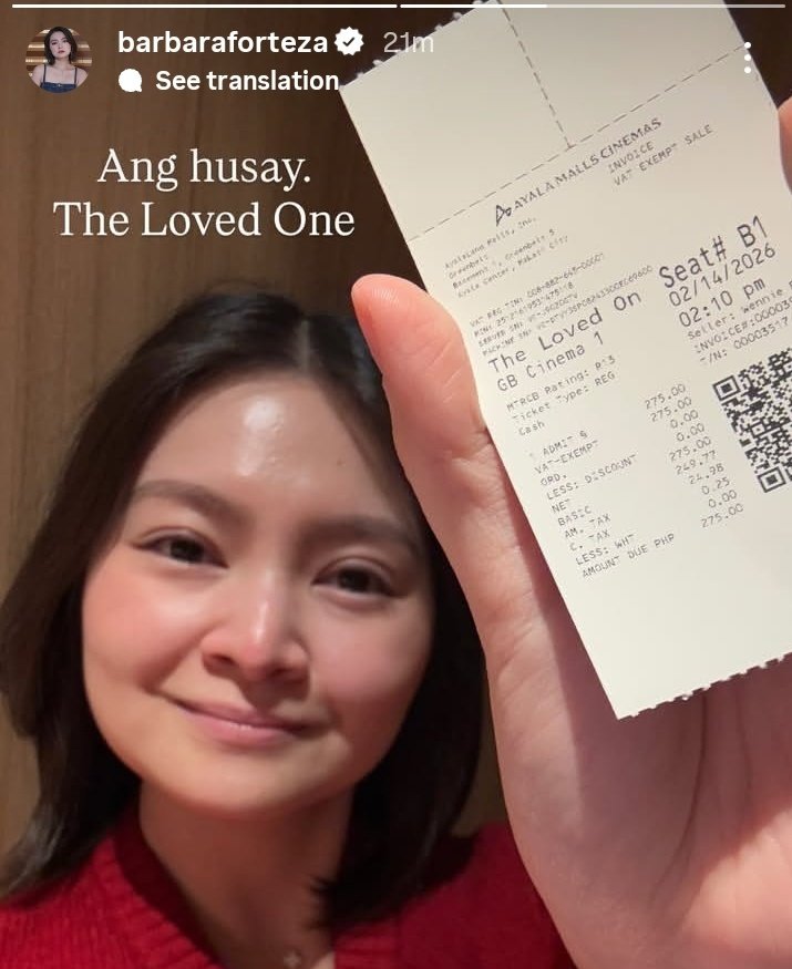 Barbie Forteza approved and #TheLovedOne!!! Kaya ikaw favorite ko sa new generation eh!!!