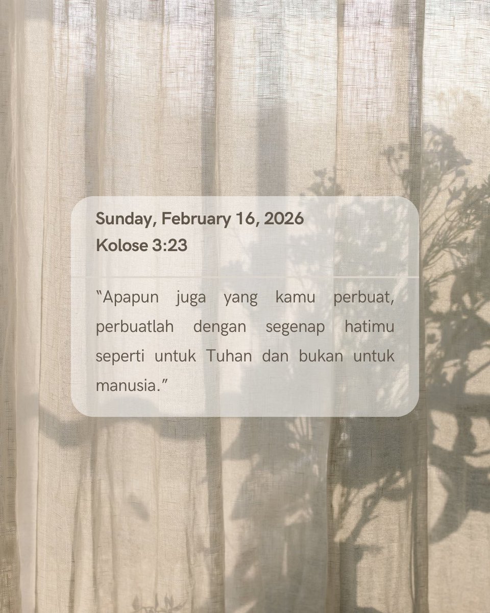 Happy Sunday, All! Gbu. Always.