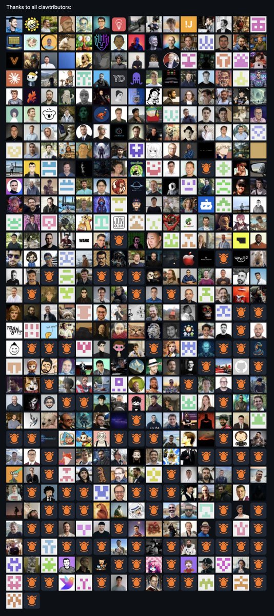 Clawtributors collage