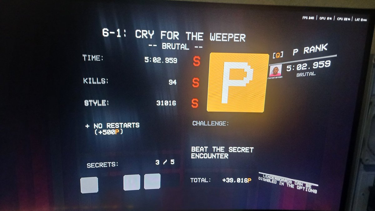 QUE JUEGAZO QUE ES ULTRAKILL LOCOO