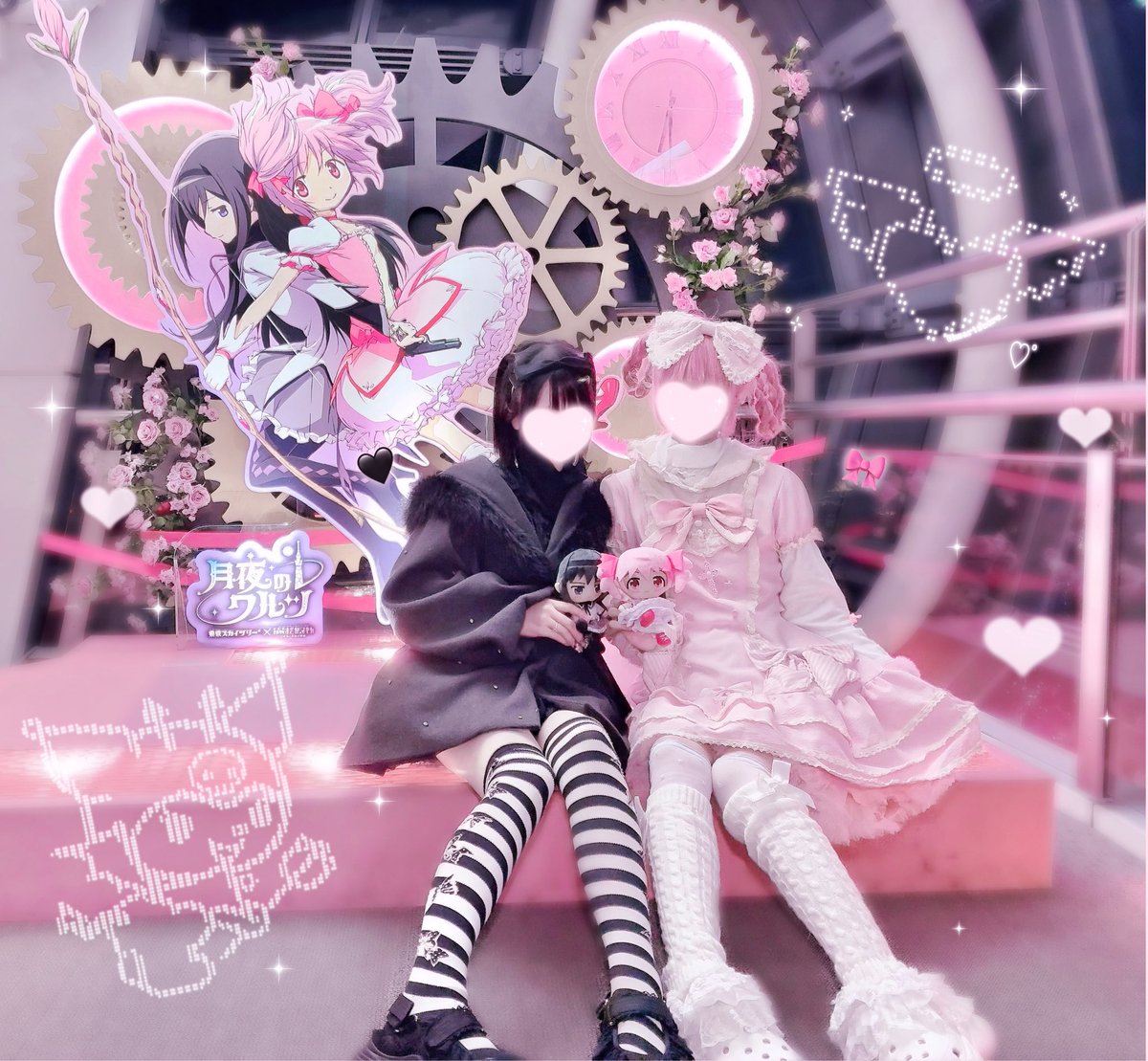 🐈‍⬛⏱🎀🪽 𑊢♡