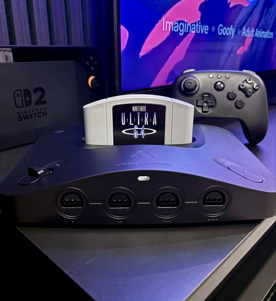 XLuis__MartinsX's tweet image. Much better this way 🔥 @analogue 

Loving it. #analogue #Nintendo64 #Ultra64