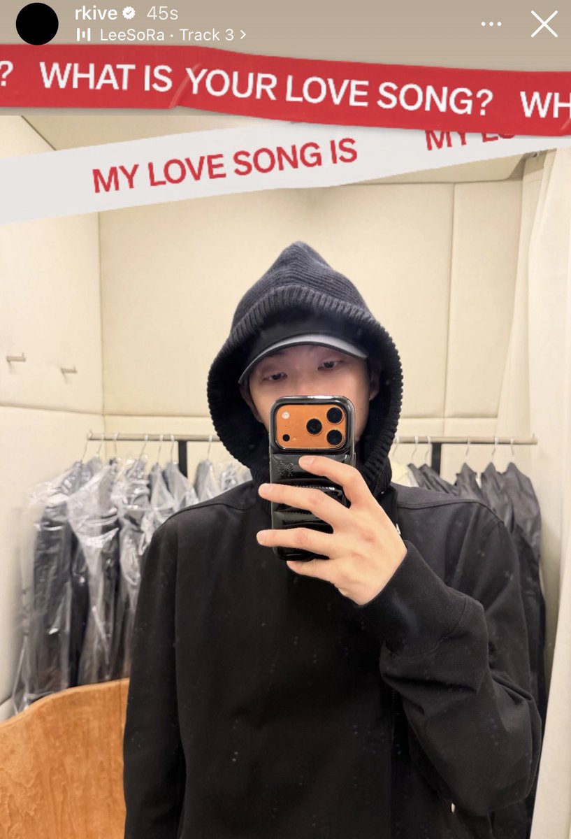 RM Instagram Story