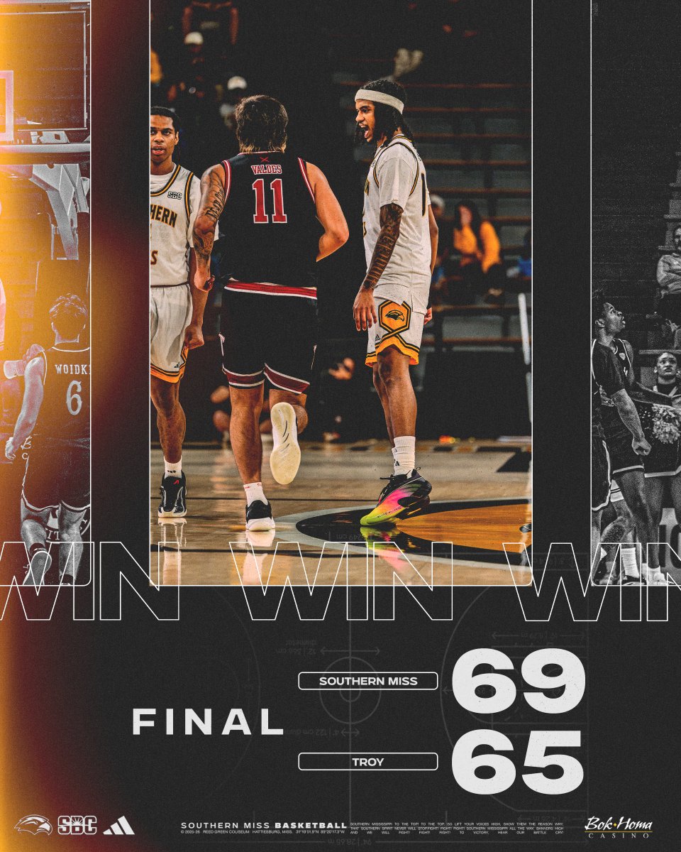 SouthernMissMBB's tweet image. 𝗦𝗨𝗣𝗘𝗥 𝗦𝗔𝗧𝗨𝗥𝗗𝗔𝗬 𝗗𝗨𝗕 🫡‼️