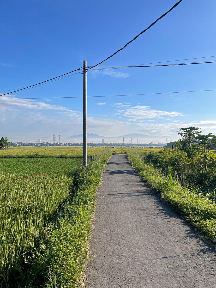 rizrizkyamalia's tweet image. Jalan dikit dari rumah bisa lihat pemandangan cantik begini ✨🍃