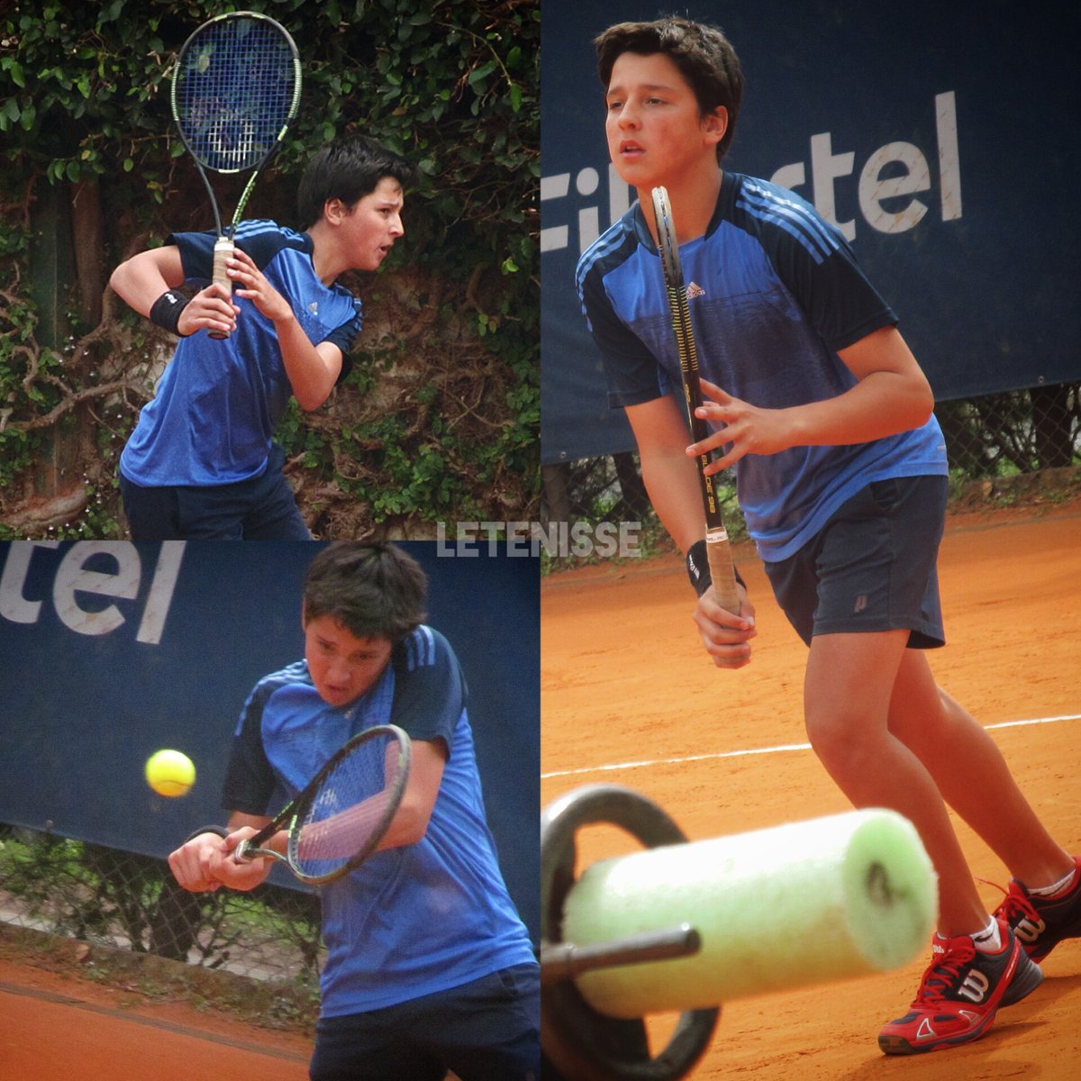 De recientes finales del ATP de Baires, esta es muy ilustrativa de cuán dependiente puede ser el principal torneo del país de las bases. Ambos rivales son productos del circuito nacional. En 📸, Fran en el Masters de Menores y Dardo en el ex G2 Adrogué. Hoy, certámenes extintos.