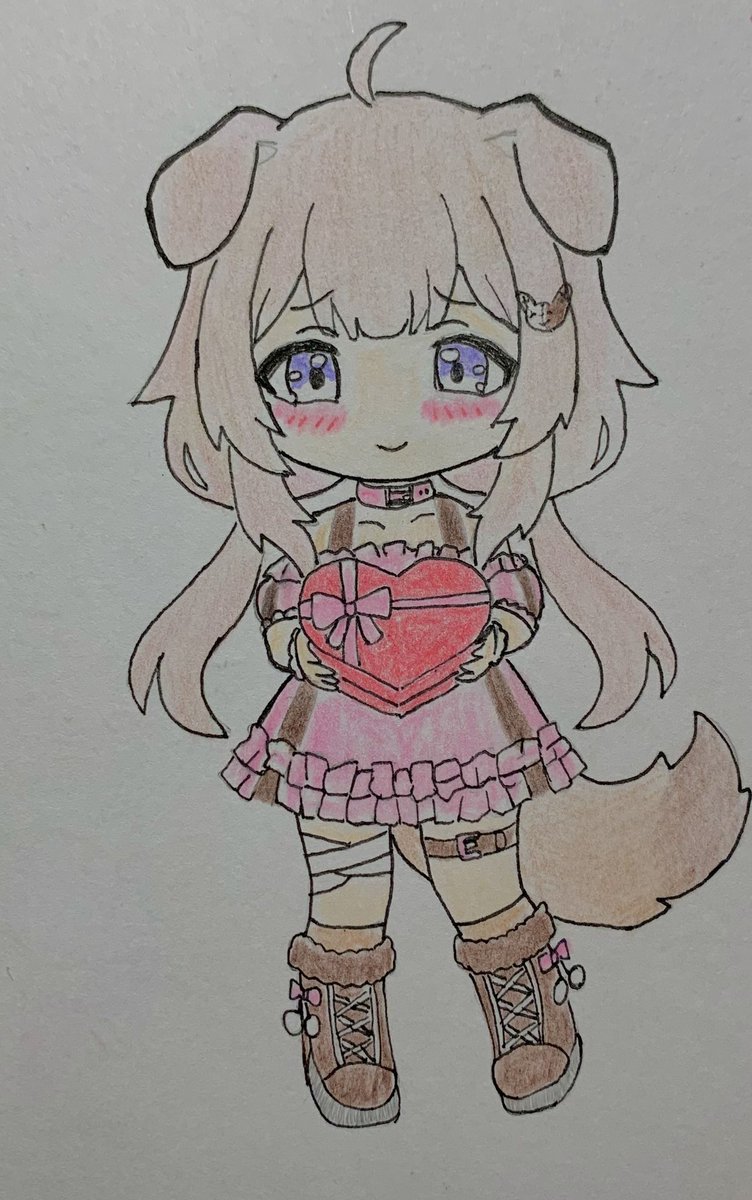 Poka valentines Chibi