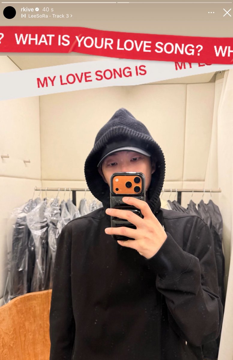 #RM via Instagram Story 💜

#whatisyourlovesong