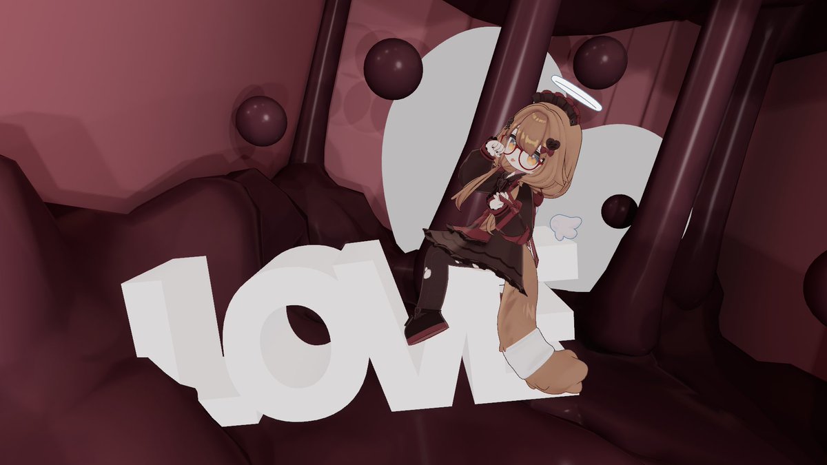 nin2's tweet image. これはド深夜～朝方にぶいちゃ行って撮ってきたバレンタインのお写真と新しいショート髪のお写真