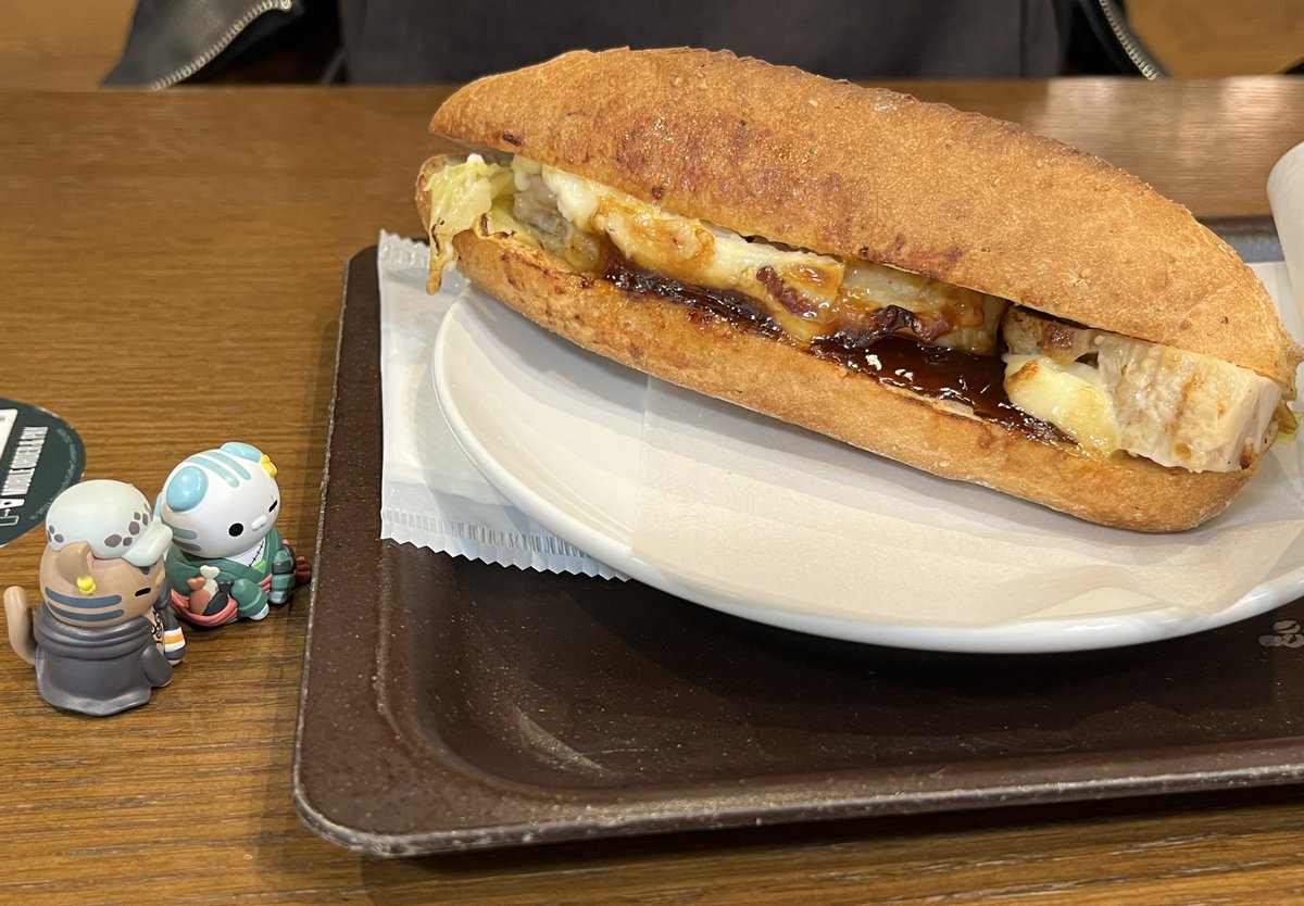 私も🥖屋さんでごはん