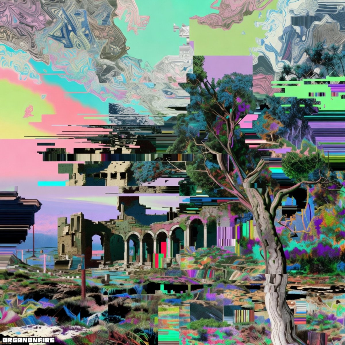 Sometimes it just be like this.

Follow me if you're into #glitch &amp; #psychedelic art, ...type shit. 🫠

Or don't, I'm not your dad. 😆