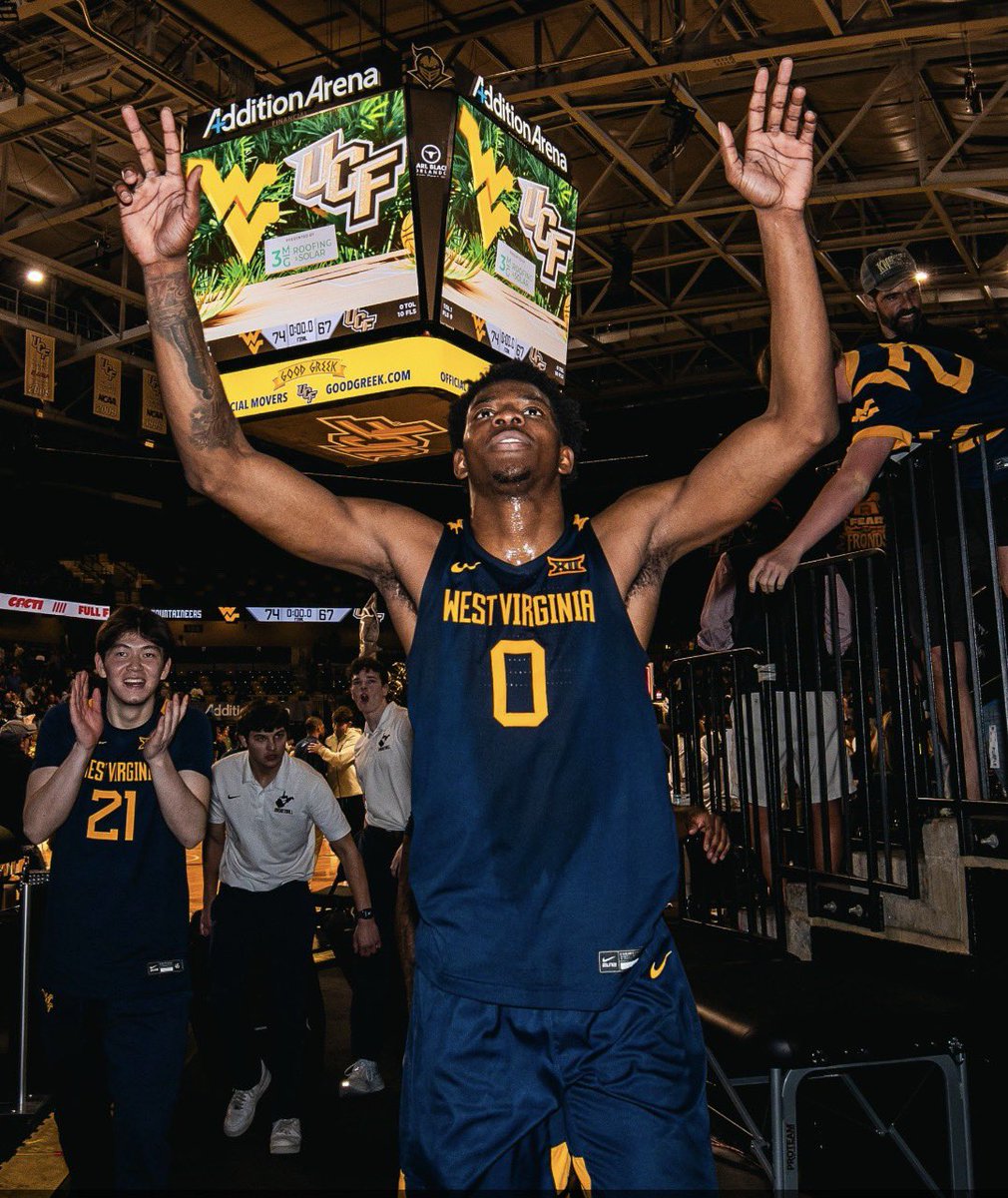 I don’t remember being more proud of this team than I was tonight. This win took a lot of grit and a lot of character. Sing Country Roads twice, fellas. You deserve it! <a href="/WVUhoops/">WVU Men's Basketball</a>