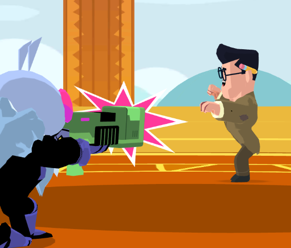 fucking clark dancing mid battle imma shoot him!!!!!!!