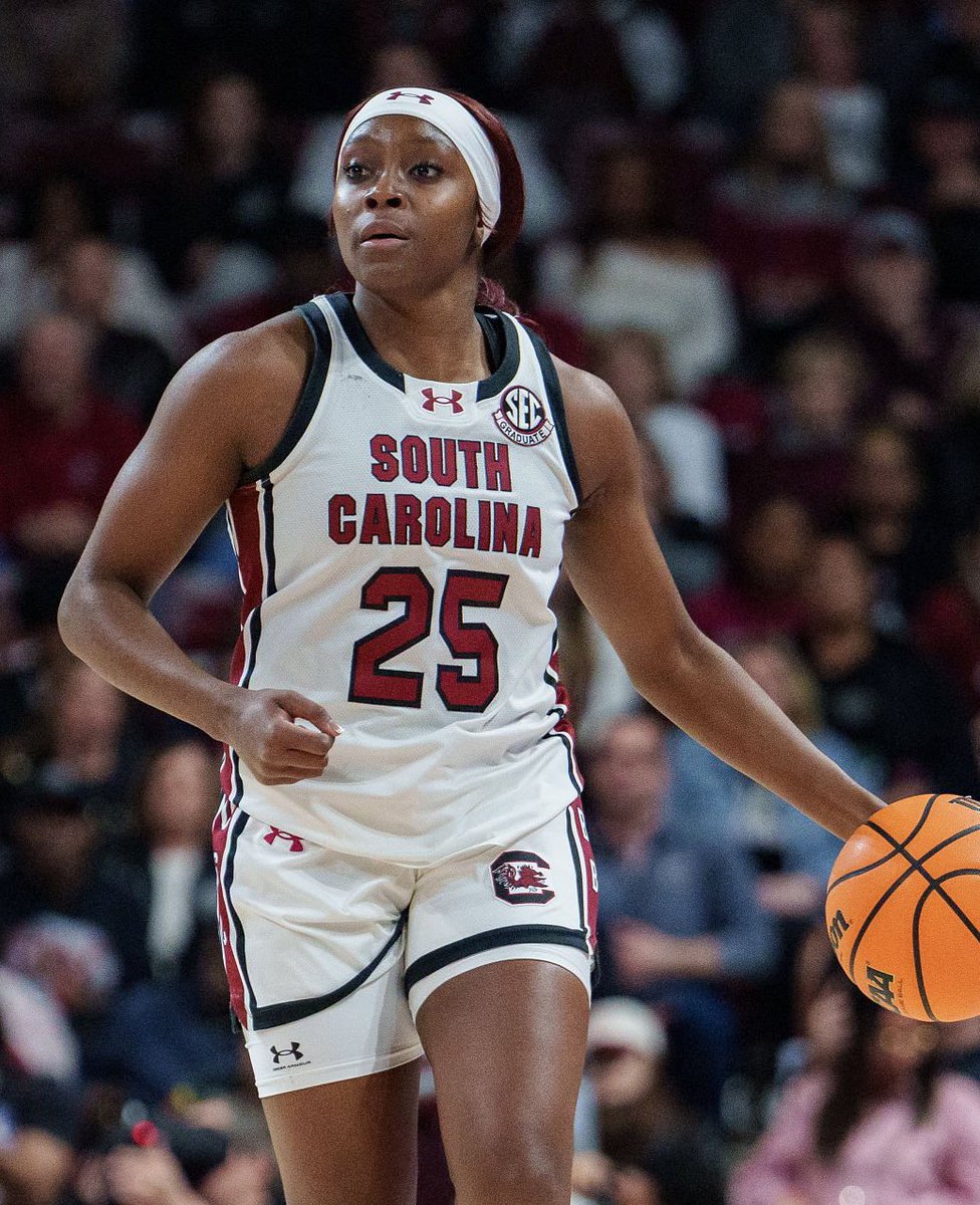 RAVEN JOHNSON VS NO. 6 LSU:

19 PTS
7 RBS
6 AST
4 STL
1 BLK

NO. 3 SOUTH CAROLINA WINS, 79-72! 🐔✨