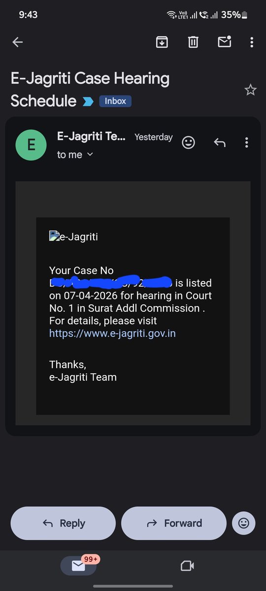 Ayush_P1689's tweet photo. @OlaElectric Marketing promises are different from ground reality. My scooter has been at your Bardoli Service Center since 24 Dec 2025 without proper resolution, and the matter is now in CourtRoom stage.
Ticket ID: 11441261
Customers need service support, not slogans. https://t.co/LyfLBgESC5