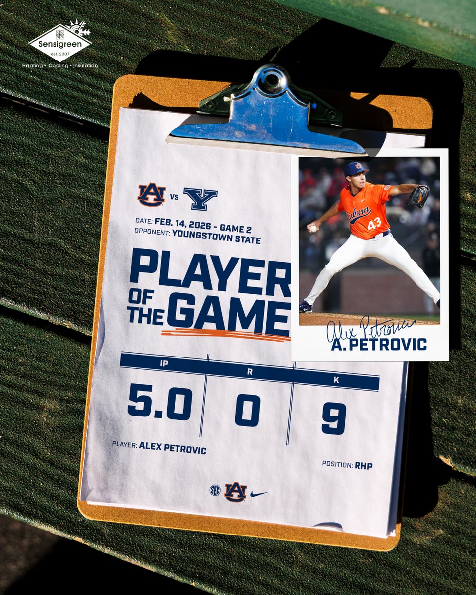 Auburn Baseball tweet media