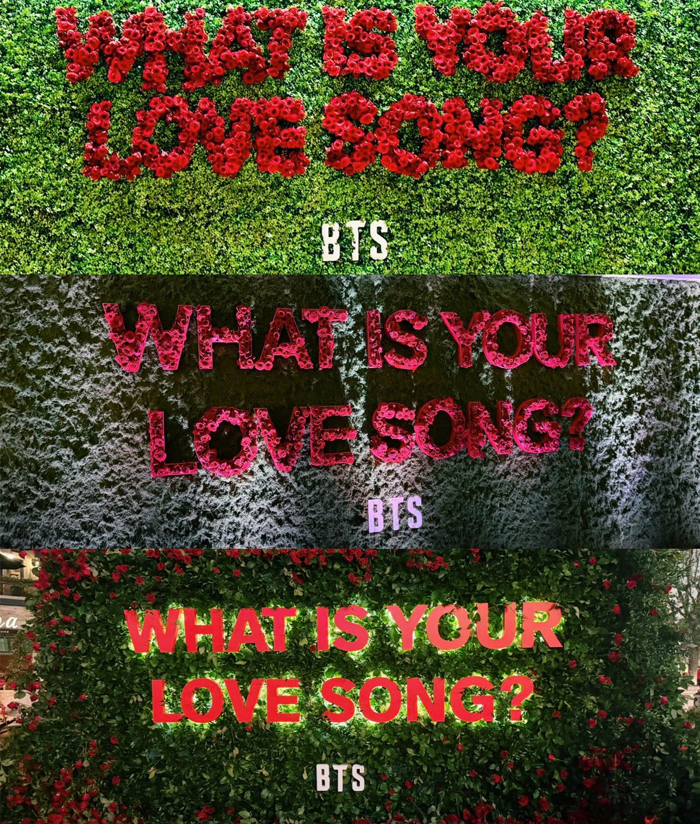 🇰🇷 Seoul — "What Is Your Love Song?"
🇬🇧 London — "What Is Your Love Song?" 
🇺🇸 LA — "What Is Your Love Song?" 

#whatisyourlovesong