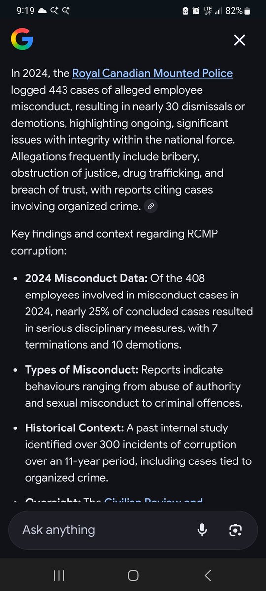Somebody has to turn the RCMP's microphone off until we fix all of their corruption. And you can't expect them to do it, the same way you can't expect the government to fix itself. I think it's about that time for people to come together and take this country back.