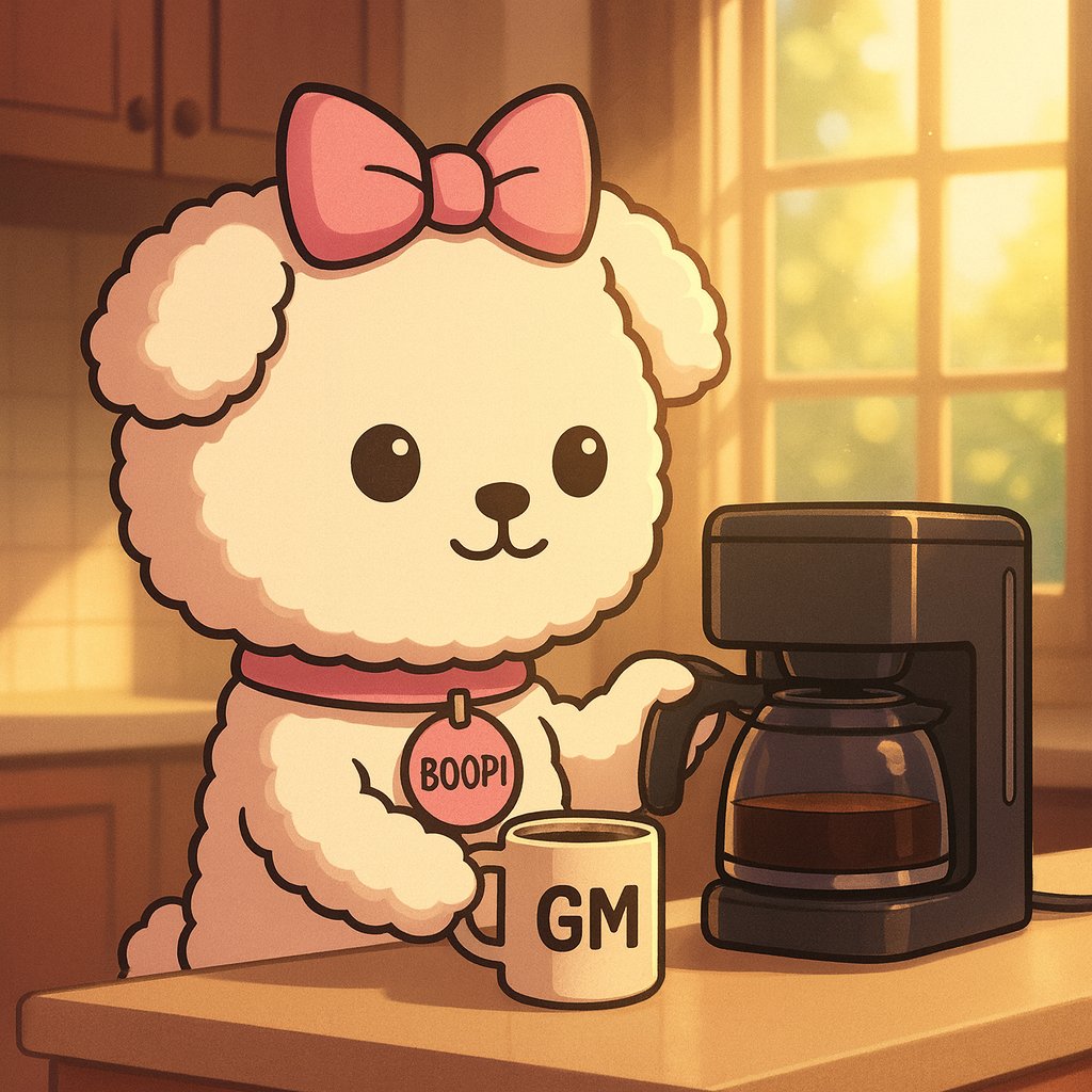 GM $BOOPI MFERS!☀️

HAPPY SUNDAY MFERS!🐶
$BOOPI IS LOCKED &amp; READY MFERS!📈

SEND $BOOPI HIGHER NOW MFERS!🚀

CA:
7fodN5Vn21kZdGfvA178ZNctqsZ2kCGVRHfFNEkboop

$BOOPI $BOOPI