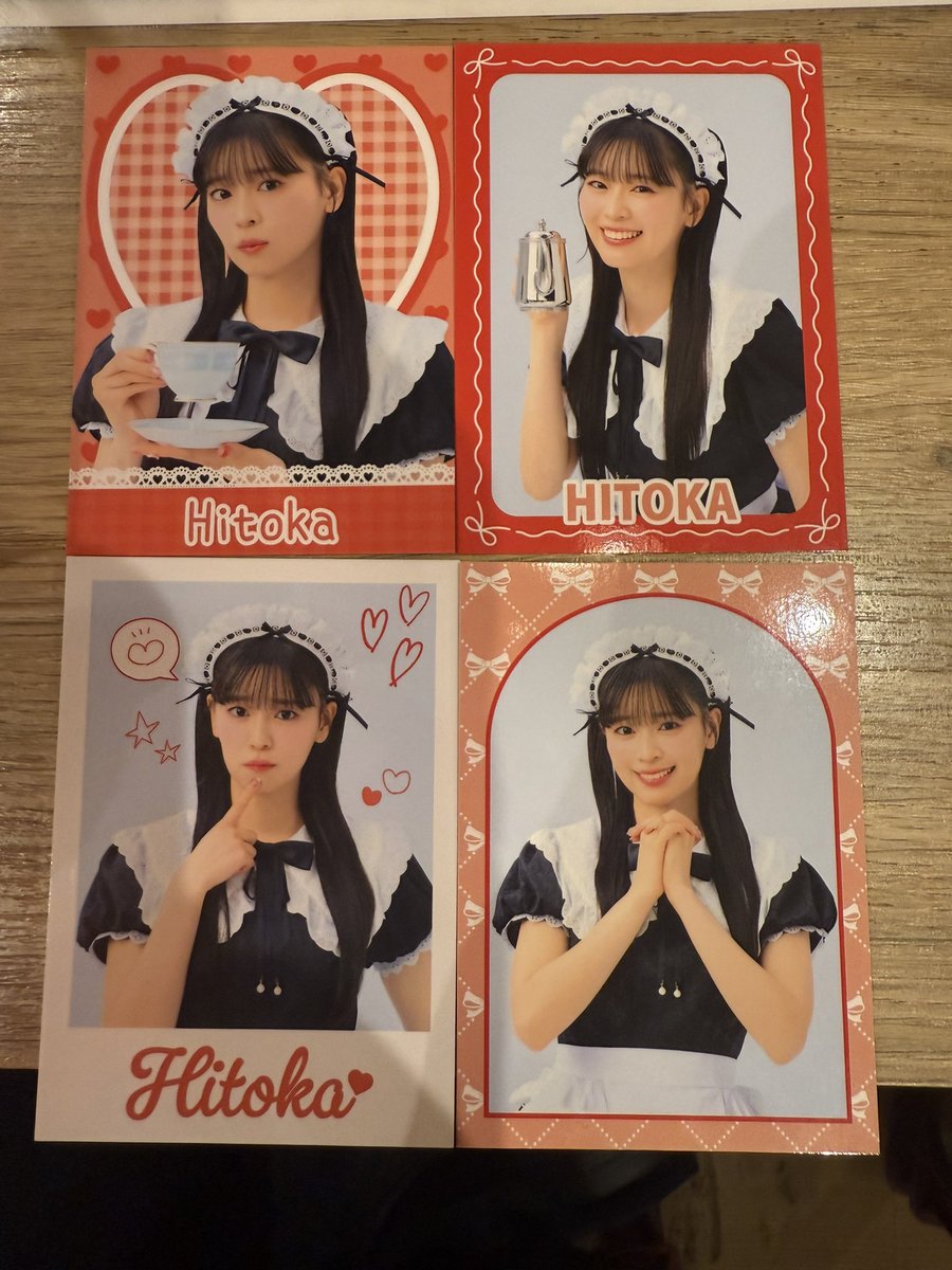 10枚引いて無事にコンプした！❤️😭😭