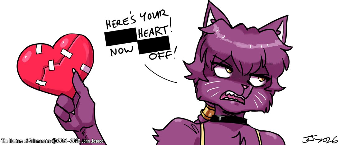 Happy Valentine's Day! Working on update! #HappyValentinesDay #HappyValentinesDay2026  #Salamanstra