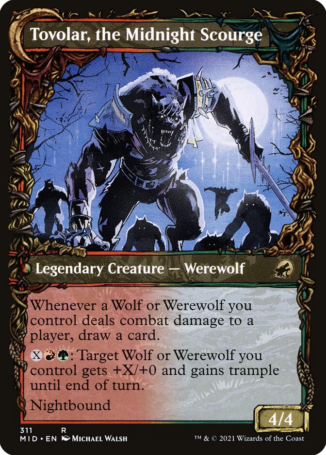 Axel40001's tweet photo. @GoldnightAngel Werewolf tribe been my main CDH deck ever since I started playing 10 years ago. https://t.co/rphtH7hw2T