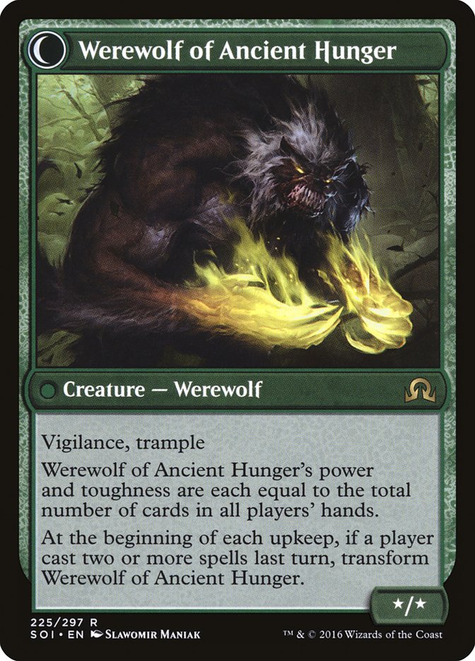 Axel40001's tweet photo. @GoldnightAngel Werewolf tribe been my main CDH deck ever since I started playing 10 years ago. https://t.co/rphtH7hw2T
