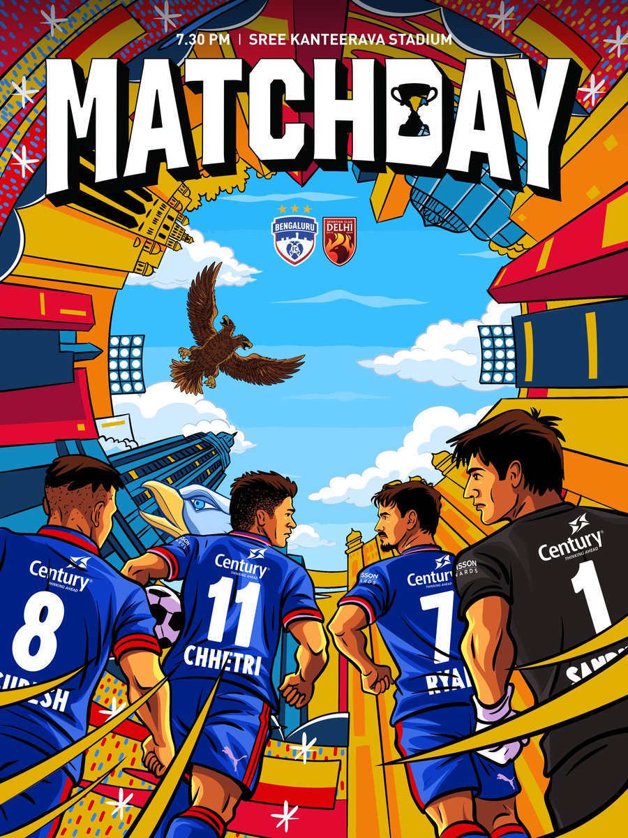 bengalurufc's tweet photo. And so, it begins. 💪

The Blues take on SC Delhi at the Fortress, this evening. 🏟️

Let’s do this, Bengaluru. ⚡

#WeAreBFC #BFCSCD https://t.co/JVHxi4tDKM