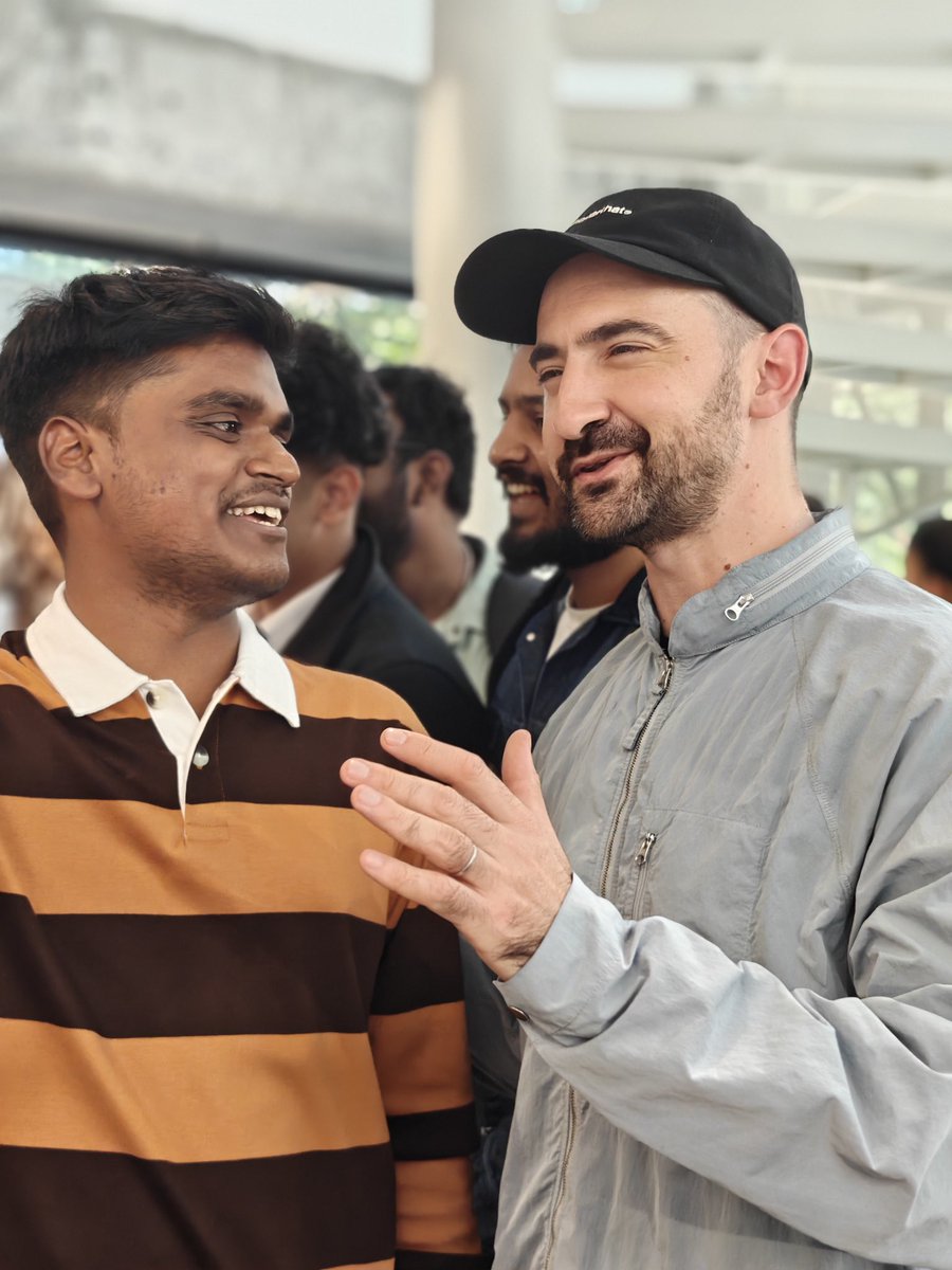techiboy96's tweet photo. Met Carl Pei &amp; Akis Evangelidis at Nothing Store Bengaluru yesterday. Really nice having a short conversation with them 🤗 https://t.co/dhaymGuZ53