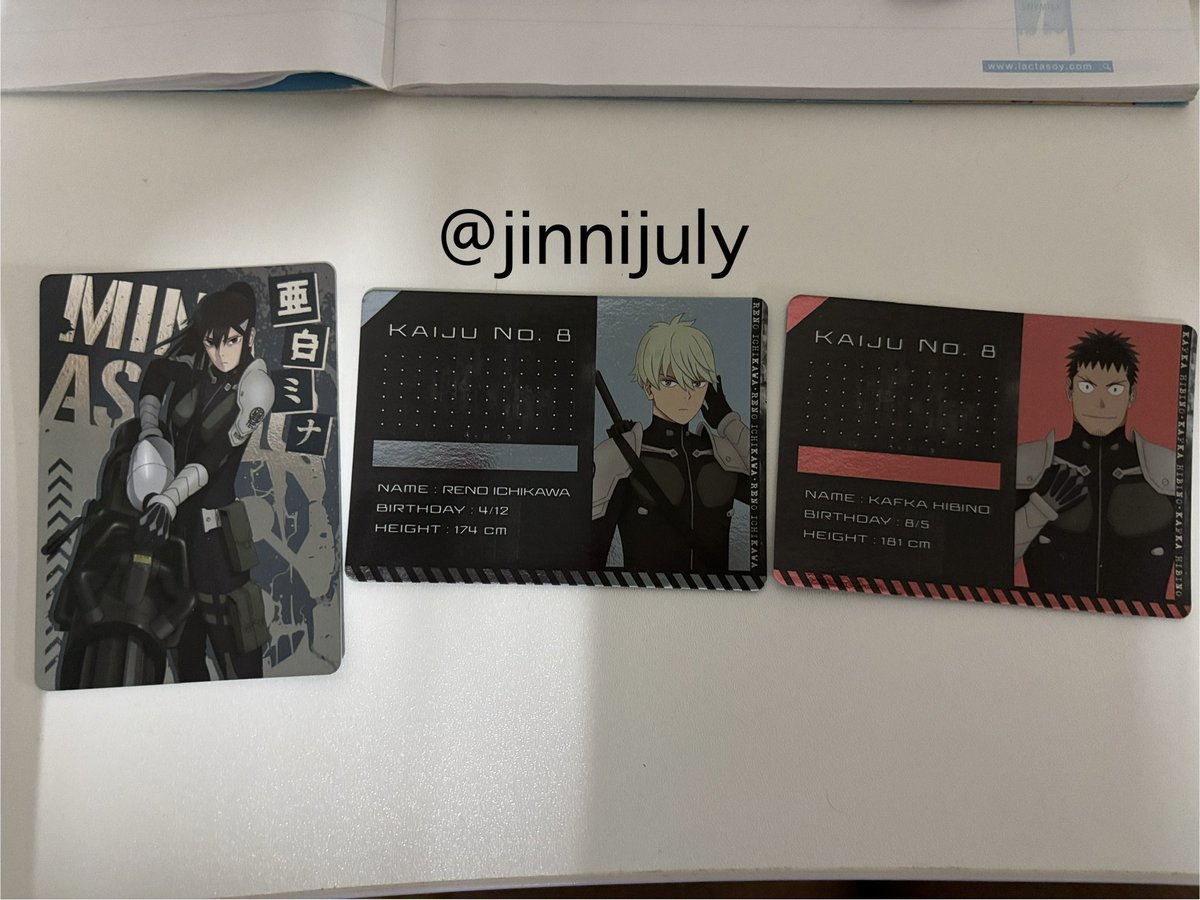 #ตลาดนัดไคจู8 
#ตลาดนัดไคจู #ตลาดนัดKaijyu #ตลาดนัดอนิเมะรวมด้อม #ตลาดนัดอนิเมะ

💓ส่งต่อการ์ด คาฟก้า , เรโน ,มินะ 💓
อันละ 50 บาท 

📦ค่าส่ง 40 บาท