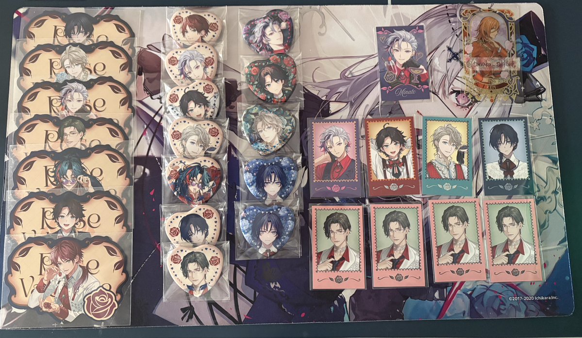 交換/譲渡】にじさんじ Rose Valentine ランダム チェキ風カード