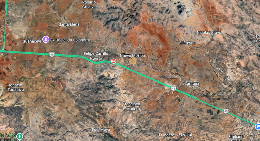 Buenas noches, tiene información del trafico en la carretera sain alto - Sombrerete KM 140 a la altura del poblado Felipe carrillo <a href="/CAPUFE/">CAPUFE</a> <a href="/088_GN/">088_GN</a>