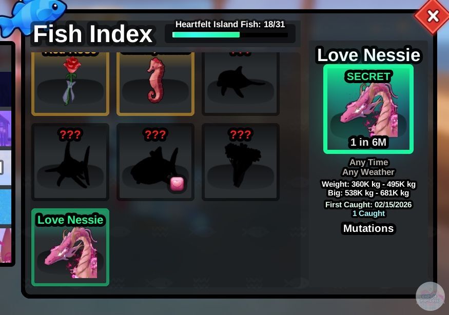 FISH IT FESS ‼️ WTT CANTUMIN UNAME tweet media