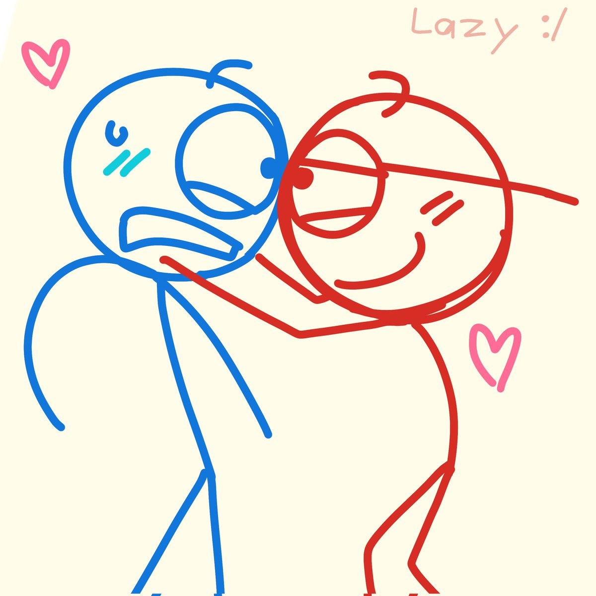 annoyingchorus's tweet photo. Valentine's drawings! Part 1

#THSC #stickvin #charlesxhenry #henrystickmin #charlescalvin #AnimationvsMinecraft #AvM #bluexyellow #blueAvM #yellowAvM #dickfigures #reddickfigures #bluedickfigures #DieOfDeathroblox #killware #baddroid #killldroidDOD #BadwareDOD #shippost https://t.co/Vmvw6QOeCy