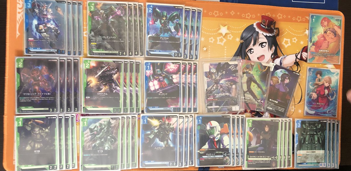 ガンダムカード #GCG 本日のニュータイプチャレンジの結果です！ 30名