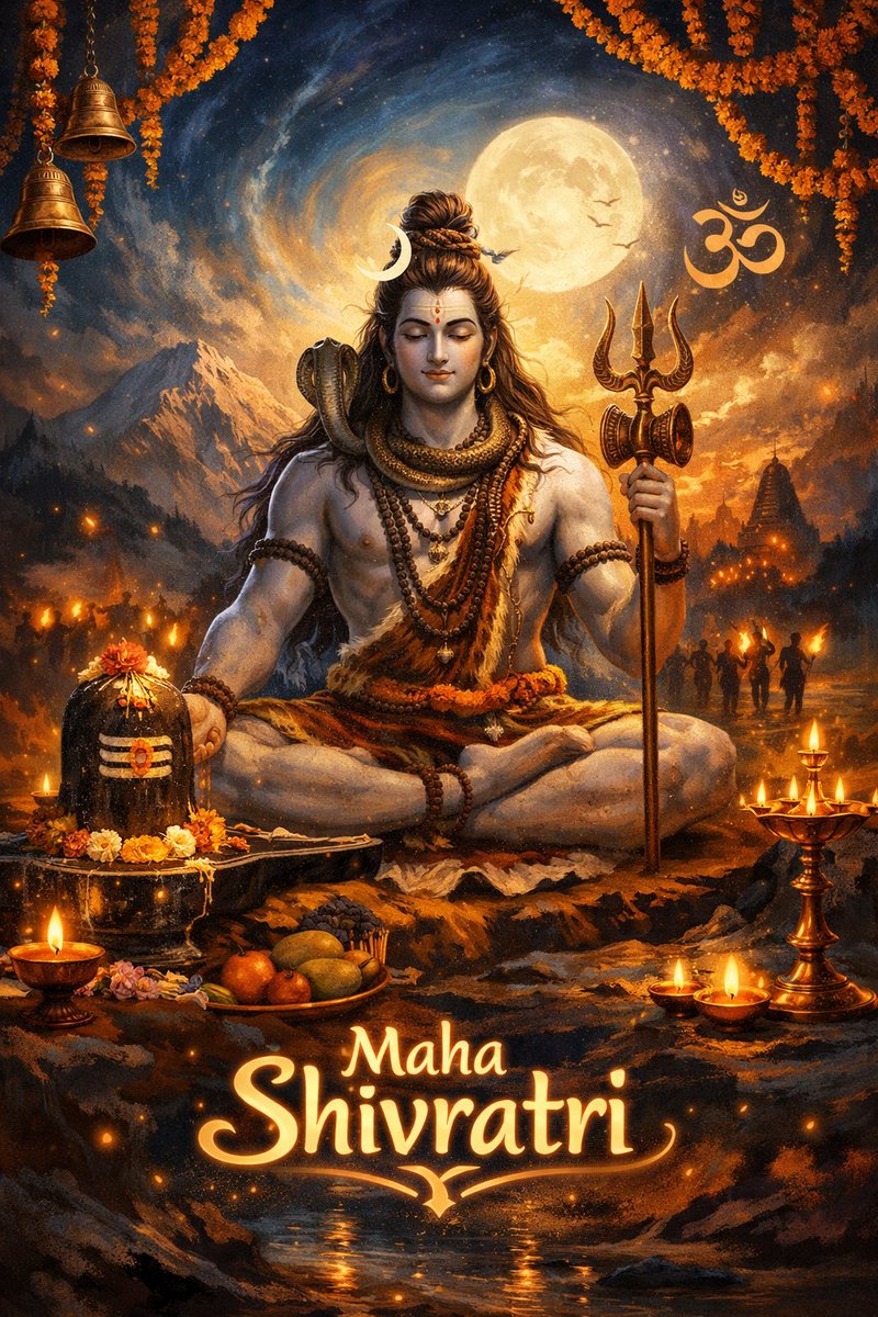 TheVivekSinghal's tweet photo. Wish you all a very happy Maha Shivratri. 
आप सभी को महा शिवरात्रि की हार्दिक शुभकामनाएँ। 
भगवान शिव आप सभी के सारे सपने पूरे करें। 
ॐ नमः शिवाय। https://t.co/VxUMtKIR6j