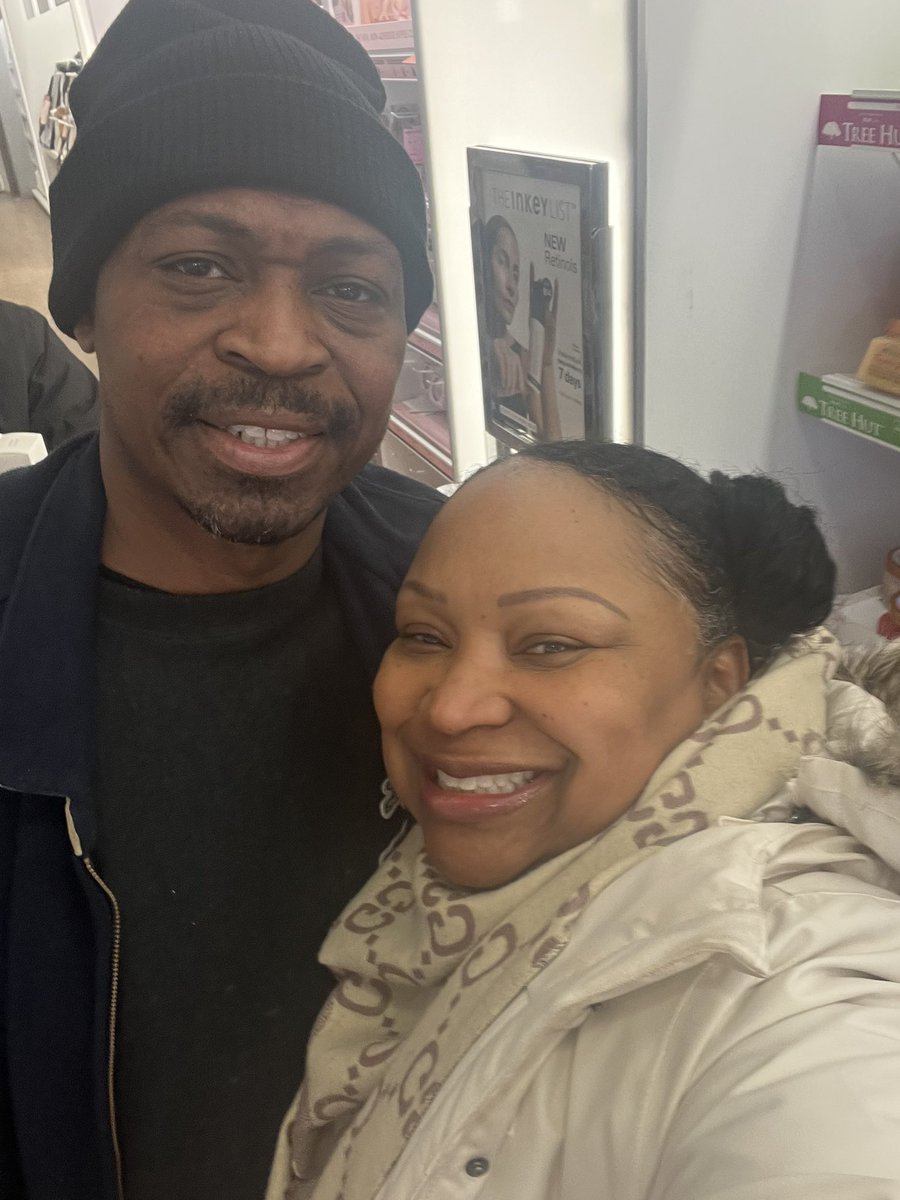 We met at John Adams HS in the 1980s, and we got married in 2004. We are still happily together! #teamNealy