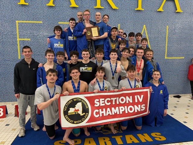 MECSDathletics's tweet photo. 🚨Section IV Class B Champions!!!🚨@MECSDSpartans @MGeraldWilson @EricaStaiger @AmoME71 🏊‍♂️ https://t.co/l41BNVGURX